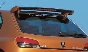 Becquet de toit avec feux stop "Scandal" Esquiss'Auto Peugeot 306