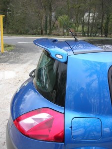 Becquet de toit "Electra" Esquiss'Auto pour Renault Megane 2 3 et 5 portes