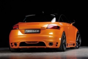 RIEGER Rajout AR pour sortie D&G pour Audi TT (8J) 