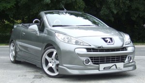 Lame de pare choc avant Peugeot 207 "élégance" Esquiss'auto