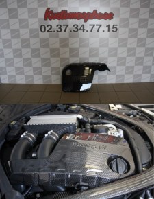 Cache moteur carbone BMW M4 F82 F83 M3 F80