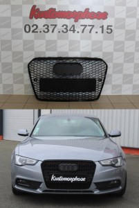 Calandre Audi A5 8T 2013-2017 Noir