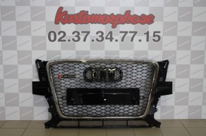 Calandre Audi Q5 8R (2008-2012) RSQ5 RS Design Edition Chrome Noir