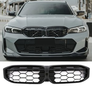 Calandre Diamant noir brillant pour BMW SÉRIE 3 G20-G21LCI 2022+