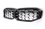 Calandre Diamant Noir et Chrome brillant pour BMW SÉRIE 3 G20-G21LCI 2022+