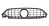 Calandre GT-R AMG Panamericana Noir et Chrome pour Mercedes CLE C236/A236 (2024+) 