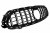 Calandre GT-R AMG Panamericana Chrome/noir pour Mercedes Classe E W213 berline et coupé C238 Facelift 2020-