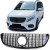 Calandre GT-R AMG Panamericana noir et chrome pour Mercedes Classe V W447-noir