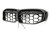 Calandre LED noir brillant diamant BMW série 3 G20-G21 LCI 2022+