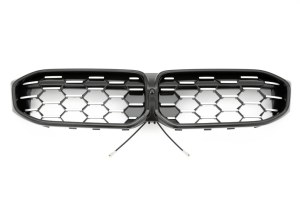 Calandre LED noir brillant et chrome diamant BMW série 3 G20-G21 LCI 2022+
