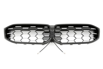 Calandre LED noir brillant et chrome diamant BMW série 3 G20-G21 LCI 2022+