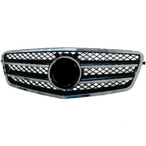 calandre Mercedes classe E W212 chrome/noir 09-2012