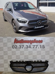  Calandre Diamant Mercedes Classe B W247 (19-23) Sans pack AMG