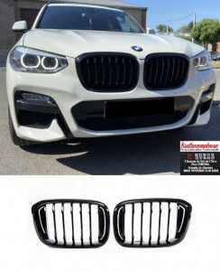 Calandre BMW X3 G01 noir brillant look M performance 