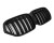  Calandre noir brillante double baton look M4 pour BMW X1 F48 LCI  2019-2022
