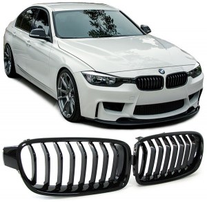 CALANDRE NOIRE BRILLANTE POUR BMW SÉRIE 3 F30 F31