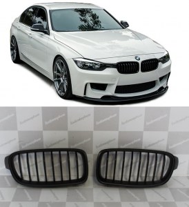 CALANDRE NOIRE MATTE POUR BMW F30 