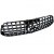 Calandre GT-R AMG Panamericana Noir et chrome pour Mercedes GLE (W167/C167) 2023+ pour pare choc AMG line