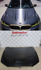 Capot Alu look M5 CS pour BMW série 5 F90 et G30