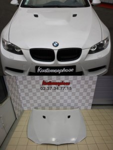 Capot BMW E92 E93 Look M3 2006 à 2009