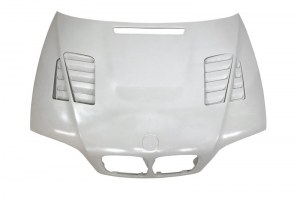 Capot en fibre BMW E46 coupé cabriolet 98-01, 2 portes look M3 GTR