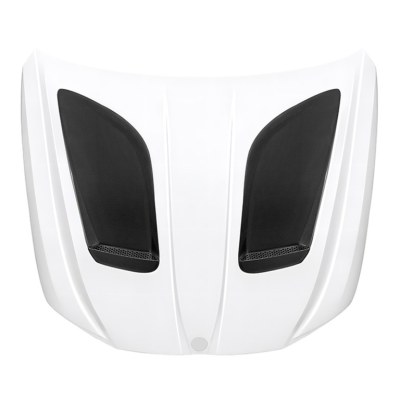 Capot ventilé en fibre de carbone SOOQOO - Compatible avec BMW M5 (G90/G99) Apprêt et prise d'aire carbone
