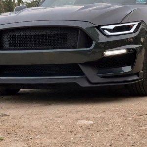 Clignotants avant à LED V2 + feux de jour pour Pare choc avant Ford Mustang look shelby GT500 MUSTANG 15-17