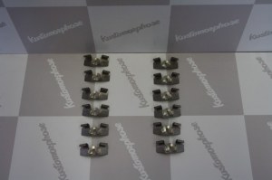 Clips agrafes de fixation bas de caisse inox renault 5 Gt turbo x12