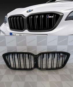 contours grilles de calandre carbone M PERFORMANCE OEM M2 Compétition 