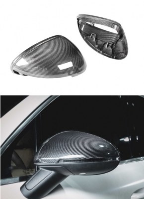 Coque de rétroviseurs en remplacement dry Carbone pour Porsche Macan 