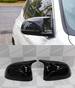 Coques de rétroviseurs look X3M Compétition noir brillantes pour BMW X3 G01