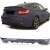 Diffuseur M performance 235 carbon look pour BMW Série 2 F22 F23 avec pack M