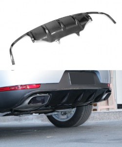 Diffuseur arrière Carbone pour Porsche Macan 2,0 / S / S Diesel / GTS / Turbo 95B 