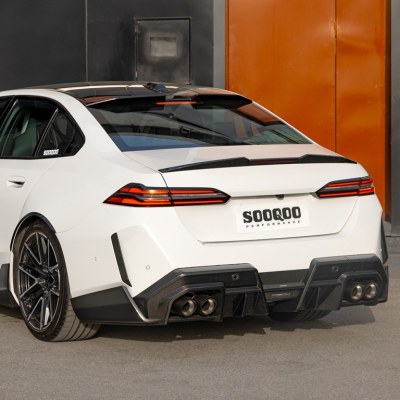 Diffuseur arrière en fibre de carbone SOOQOO V2 – Compatible avec la BMW M5 (G90/G99)