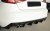 Diffuseur arrière noir brillant double sortie gauche look RS – Audi A3 8V (07/2012 à 08/2016)
