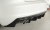 Diffuseur arrière noir brillant double sortie gauche look RS – Audi A3 8V (07/2012 à 08/2016)