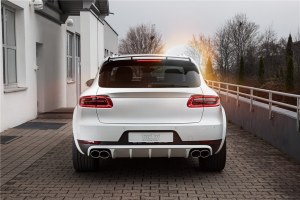 Diffuseur arrière TECHART Porsche Macan 2014 a 2018 et 2019+