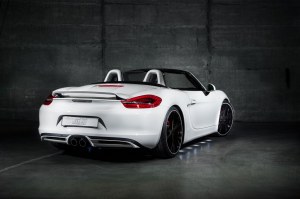 Diffuseur arrière TECHART Porsche Boxster et Cayman 981