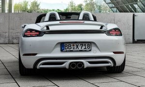 Diffuseur Arrière TECHART Pour Porsche Boxster Cayman 718 / 982