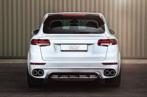  Diffuseur arrière TECHART pour Porsche Cayenne 958.2 Facelift 2014 à 2018