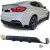 Diffuseur de pare-chocs arrière look M-Performance pour BMW X6 F16 (2014-2019)- Noir brillant