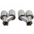 Diffuseur arrière 4 sorties M Performance pour BMW série 3 G20 G21 pack M+ embout CHROME