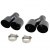 Diffuseur arrière 4 sorties M Performance pour BMW série 3 G20 G21 pack M+ embout noir