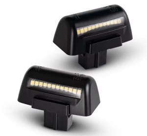 Éclairage arrière de Plaque d’Immatriculation LED  2 Pièces