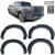 Élargisseurs d’ailes Noir Mat avec vis pour Ford Ranger T9 2023+
