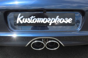 Embout d'échappement Sport Porsche boxster 987