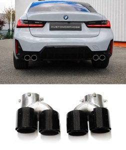 Paire Embout échappement Carbone pour G20 G21 340