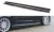 Lame de bas de caisse noir brillant pour Audi A3 8V S3 / S-LINE 3 portes