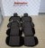 Ensemble garnitures de sièges complet tissu phase 1 et noir cotelé Renault 5 gt turbo phase 1