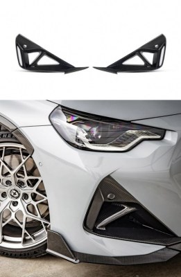 Grille entrée d'aire de pare choc avant carbone SOOQOO BMW Série G42